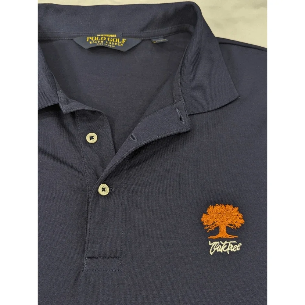 Polo Ralph Lauren Performance Men's XL Golf Polo XL‎ (Long) Oaktree National EUC